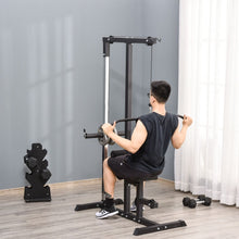 Load image into Gallery viewer, Adjustable Pulldown Power Tower Gym Machine - Target Upper Body Strength

