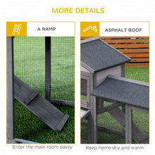 Load image into Gallery viewer, Deluxe 5ft Wooden 2-Tier Rabbit &amp; Guinea Pig Outdoor Hutch with Run
