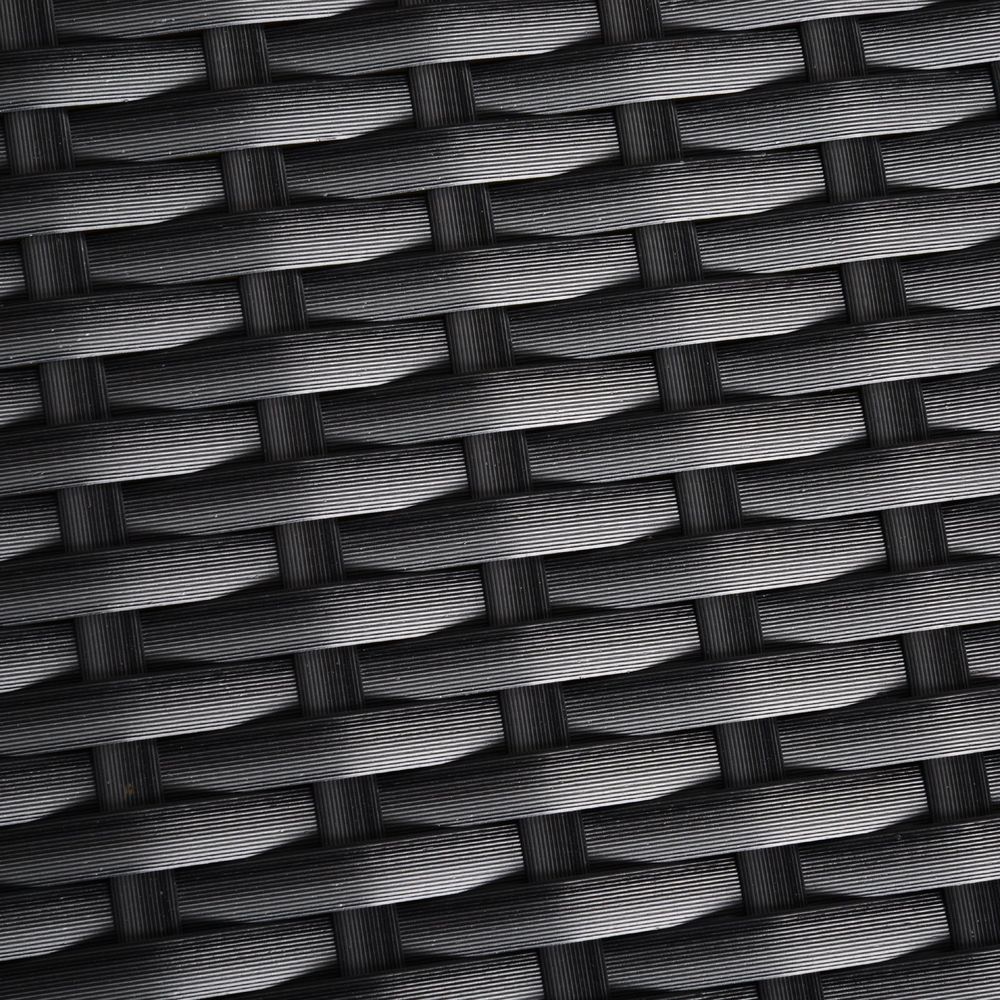 Luxurious 7-Seater Grey Rattan Garden Furniture Set with Reclining Armchairs