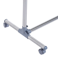 Load image into Gallery viewer, Heavy-Duty Rolling Clothes Hanger - Sturdy Stainless Steel Organizer Solution

