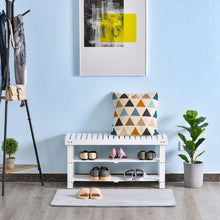 Load image into Gallery viewer, Stylish 3-Tier Shoe Rack with Hidden Storage - Durable Wood Frame &amp; Open Design
