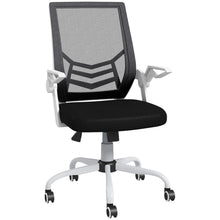 Load image into Gallery viewer, Vinsetto Ergonomic Mesh Office Chair with Lumbar Support - Black Swivel Comfort
