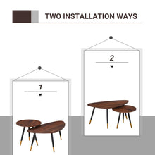 Load image into Gallery viewer, Chic Nesting Coffee Tables - Elegant Stackable Design for Modern Spaces
