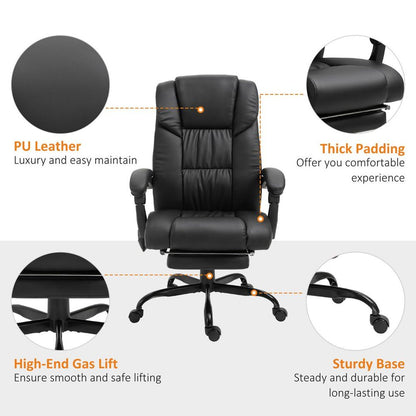 RevivePro 6-Point Massage Racing Chair: Electric Comfort With Adjustable Angles