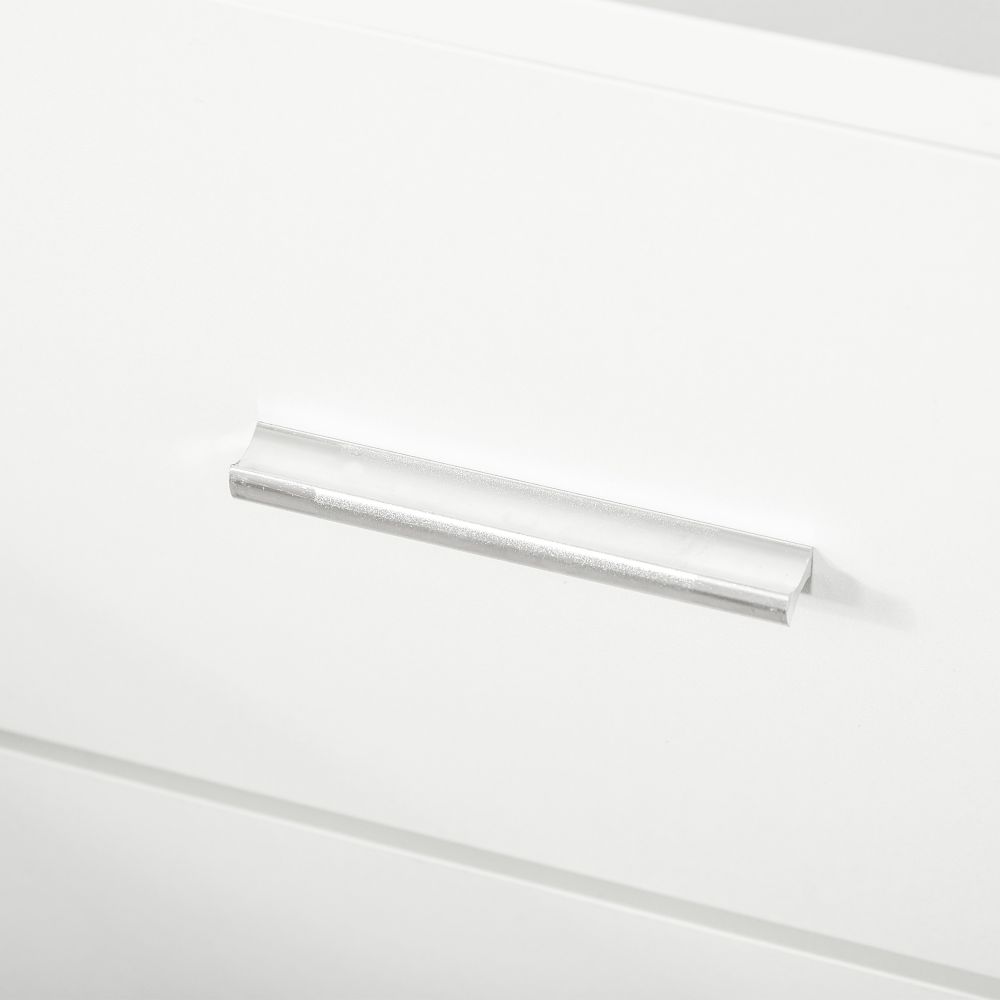 Elegant 2-Drawer Nightstand - Chic Bedside Table for Smart Storage Solutions