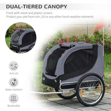 Load image into Gallery viewer, Ultimate Pet Bicycle Trailer: Durable, Spacious, Water-Resistant &amp; Safe Ride!
