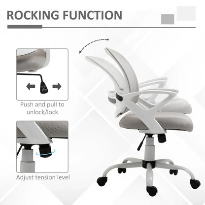 Vinsetto Ergonomic Mesh Office Chair with Lumbar Support & Adjustable Height
