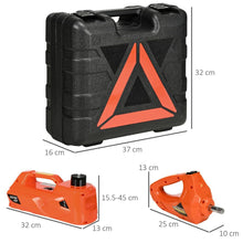 Load image into Gallery viewer, 5 Ton Electric Car Jack Kit w/ 12V Auto Car Floor Jack, Impact Wrench, Case
