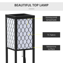 Load image into Gallery viewer, Modern 4-Tier Shelf Floor Lamp - Stylish Lighting &amp; Storage Solution

