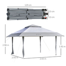 Load image into Gallery viewer, Premium 4x4m Pop-Up Canopy Tent with Roller Bag - Durable Steel Frame!
