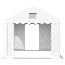 Load image into Gallery viewer, 4x3m Gazebo Canopy PE Party Tent 4 Removable Side Walls White
