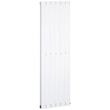 Load image into Gallery viewer, Ultra-Slim Water-Filled Space Heater Radiator - 46x160cm White HOMCOM
