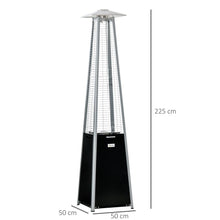 Load image into Gallery viewer, 11.2KW Outdoor Pyramid Gas Heater - Stylish &amp; Efficient Patio Warmth

