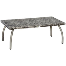Load image into Gallery viewer, Stylish All-Weather Rattan Coffee Table for Garden &amp; Patio Relaxation
