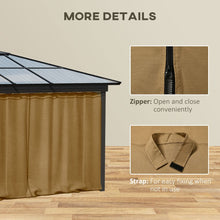 Load image into Gallery viewer, Durable 4-Panel Replacement Curtains for 3x3M Gazebos - Cozy &amp; Private!
