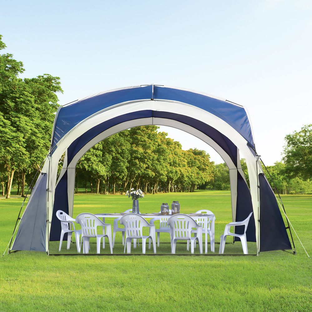 Spacious Outdoor Dome Gazebo Tent - Perfect for Garden Parties & Events!