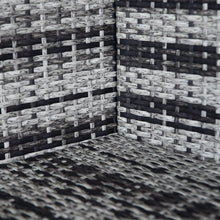 Load image into Gallery viewer, Elegant 4-Piece Grey Rattan Garden Set for Outdoor Bliss
