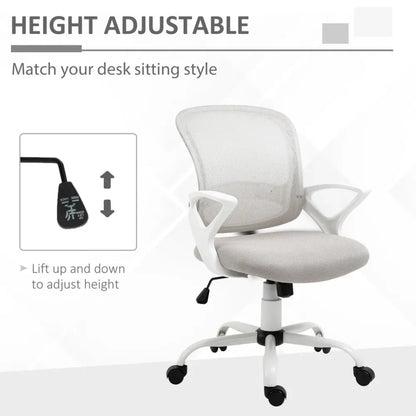 Vinsetto Ergonomic Mesh Office Chair with Lumbar Support & Adjustable Height