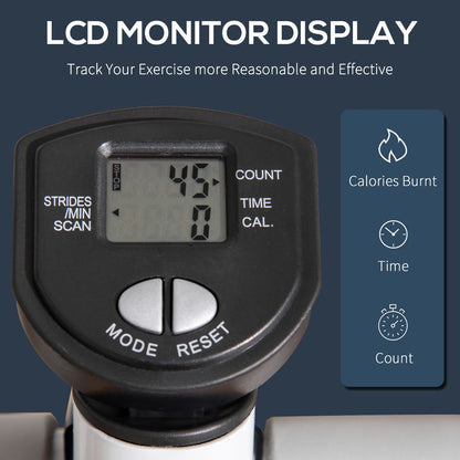 Adjustable HOMCOM Twist Stepper: Maximize Home Workouts with Ease!