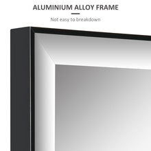 Load image into Gallery viewer, Full Length Mirror Dressing Mirror Wall-Mounted for Bedroom Black
