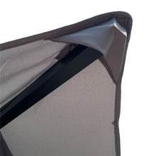 Load image into Gallery viewer, Elegant 4x3.35m Metal Gazebo with Dual Roof, Privacy Curtains &amp; Bug Netting
