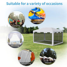 Load image into Gallery viewer, Premium 4x3 m Waterproof Gazebo - Elegant Party Tent with Bug-Resistant Sides
