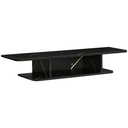 Space-Saving Floating TV Unit with Stylish Storage - Modern Wall-Mount Console