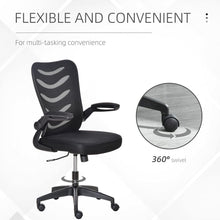 Load image into Gallery viewer, Vinsetto Ergonomic Mesh Office Chair with Lumbar Support &amp; Swivel Function
