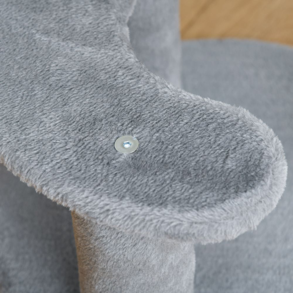 Deluxe Cat Tree: 2-Perch Play Center with Sisal Rope for Ultimate Feline Fun!