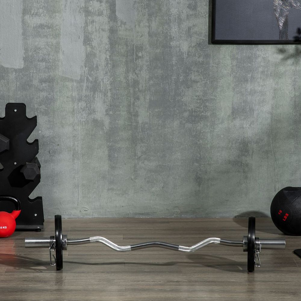 Tri-Grip Olympic Weight Plates Set - 2x 5kg Barbell Weights for Strength Training