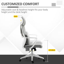 Load image into Gallery viewer, Massage Office Chair with 2 Points Lumbar Support Adjustable Height
