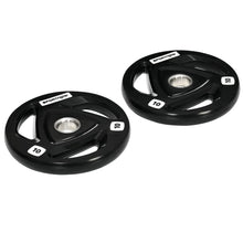 Load image into Gallery viewer, Tri-Grip Olympic Weight Plates Set - 2 x 10kg for Strength &amp; Versatile Training
