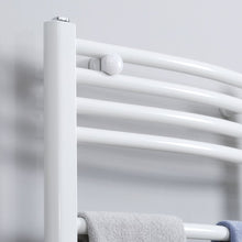 Load image into Gallery viewer, Luxury Heated Towel Rail - 600mm x 1200mm White Ladder Radiator by HOMCOM
