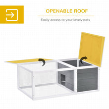 Load image into Gallery viewer, Ultimate Outdoor Rabbit Hutch &amp; Small Animal Cage with Weatherproof Cover
