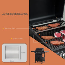 Load image into Gallery viewer, Ultimate 3-Burner Portable Gas BBQ Grill with Warming Rack &amp; Storage Cabinet
