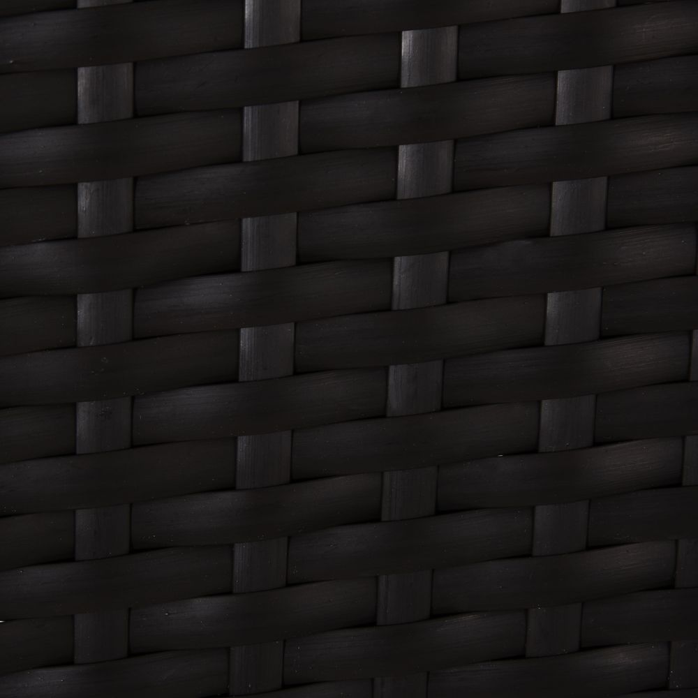 Stylish 2-Piece Dark Coffee Rattan Chair Set for Ultimate Outdoor Comfort