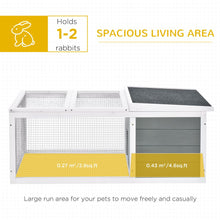 Load image into Gallery viewer, Ultimate Outdoor Rabbit Hutch &amp; Small Animal Cage with Weatherproof Cover
