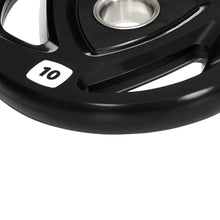 Load image into Gallery viewer, Tri-Grip Olympic Weight Plates Set - 2 x 10kg for Strength &amp; Versatile Training
