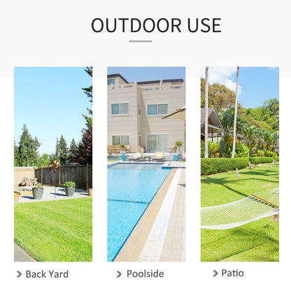 Cozy Bohemian Macrame Swing Chair with Padded Cushion & Stylish Tassels - Grey