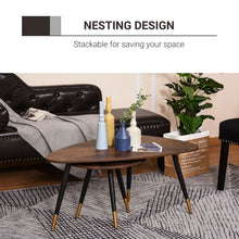 Load image into Gallery viewer, Chic Nesting Coffee Tables - Elegant Stackable Design for Modern Spaces
