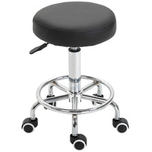 Load image into Gallery viewer, Premium Adjustable PU Leather Stool with Footrest for Ultimate Comfort
