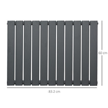 Load image into Gallery viewer, 830 x 600 mm Single Panel Radiators, Water-filled Space Heater, Quick Warm up
