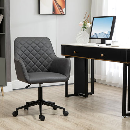 Vinsetto Argyle Ergonomic Office Chair - Stylish Comfort for Home & Study