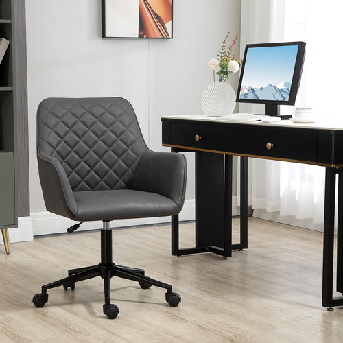 Vinsetto Argyle Ergonomic Office Chair - Stylish Comfort for Home & Study