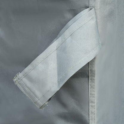 Outsunny 3.6x3m Aluminum Pergola Canopy with Retractable Curtains - Dark Grey