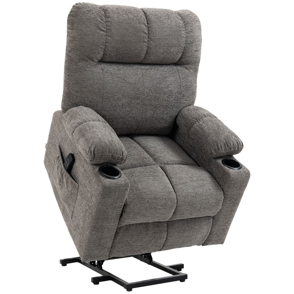 HOMCOM Electric Recliner Chair: Heavy Duty Lift Chair for Ultimate Comfort