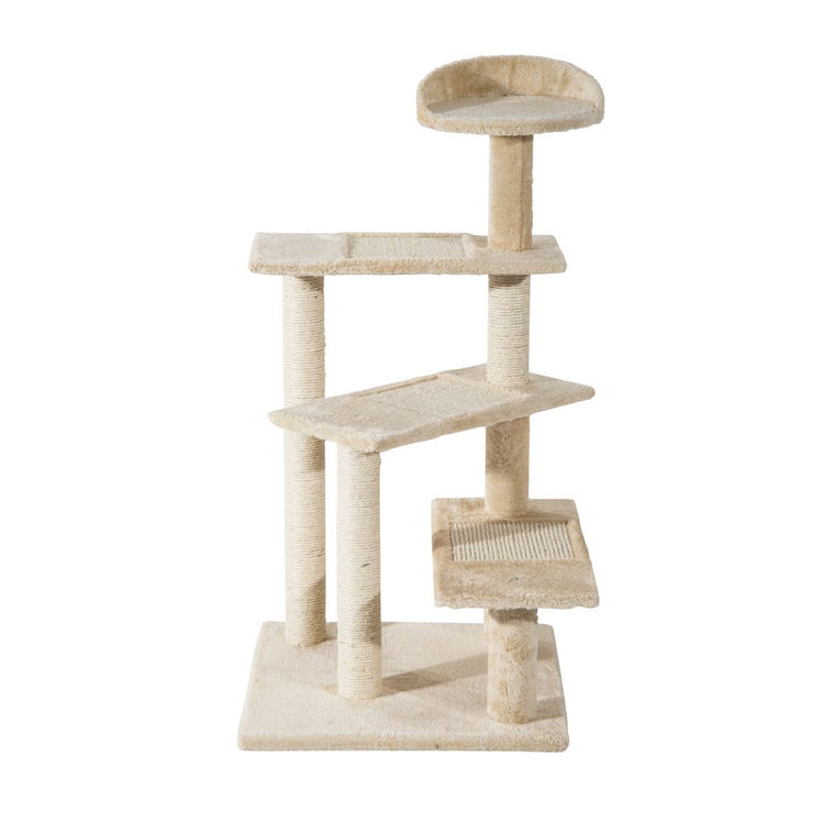 Ultimate Cat Tree Tower: Climbing & Scratching Paradise for Happy Kittens!