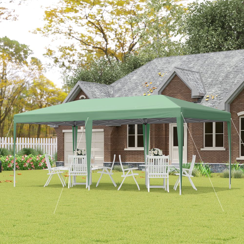 Versatile 6m x 3m Pop Up Gazebo - Durable Folding Canopy for Any Outdoor Event