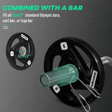 Load image into Gallery viewer, Tri-Grip Olympic Weight Plates Set - 2x 5kg Barbell Weights for Strength Training
