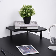 Load image into Gallery viewer, Compact L-Shaped Corner Desk with Steel Frame &amp; CPU Holder for Home &amp; Gaming

